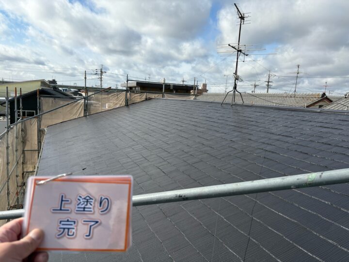 一宮市 Sアパート様 屋根塗装