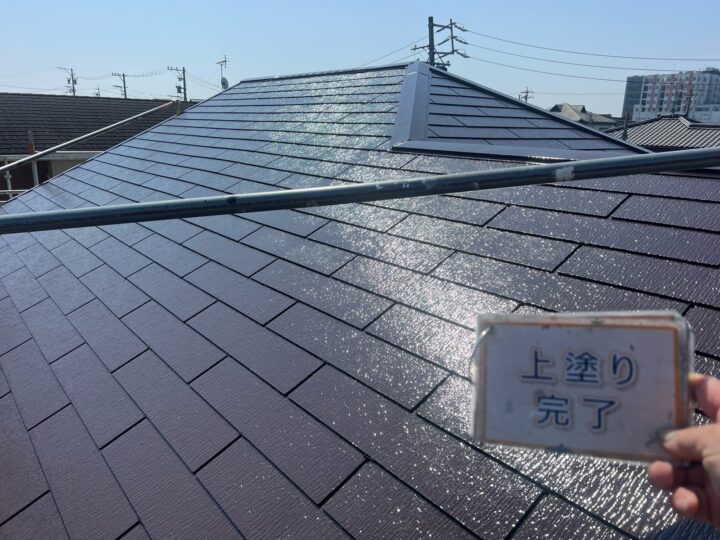 江南市　Ｕ様　屋根塗装