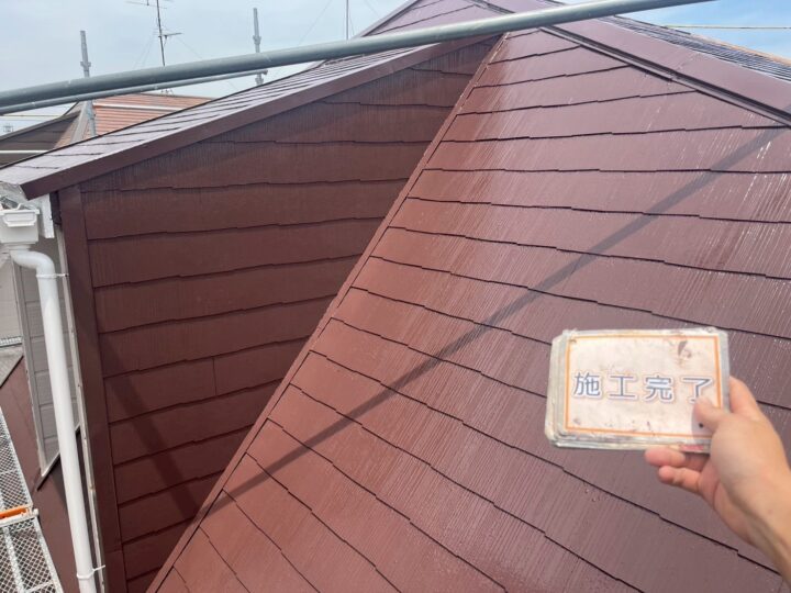 一宮市　Ｈ様　屋根塗装