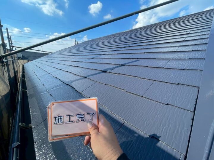 丹羽郡　Ｏ様　屋根塗装