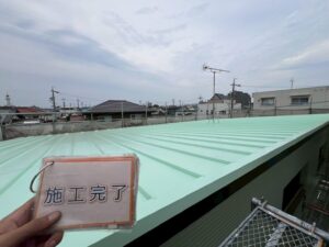 北名古屋市　Ｐアパート様　屋根塗装