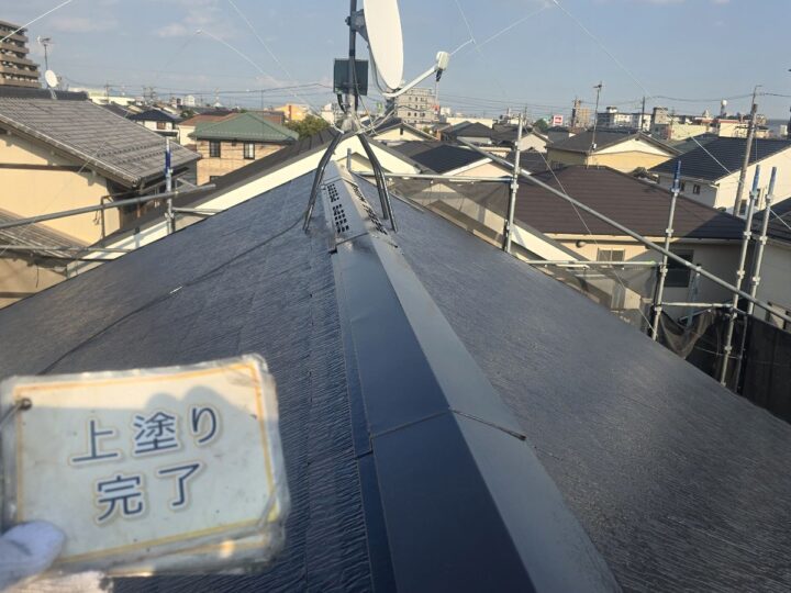一宮市 K様 屋根塗装