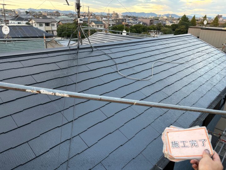 一宮市　Ｓ様　屋根塗装