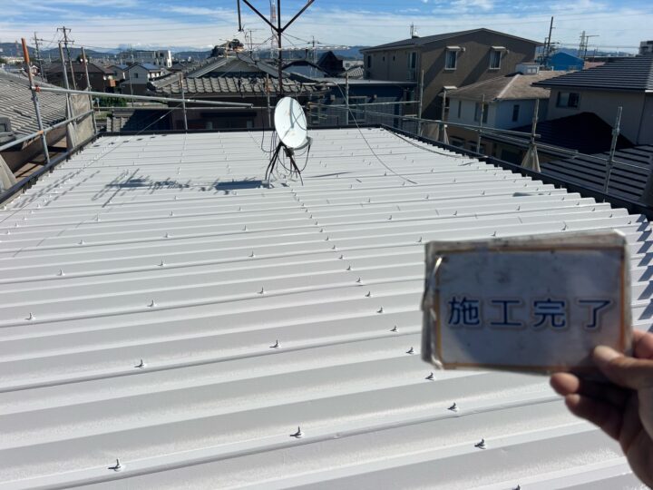 春日井市　Ｉ様　屋根塗装