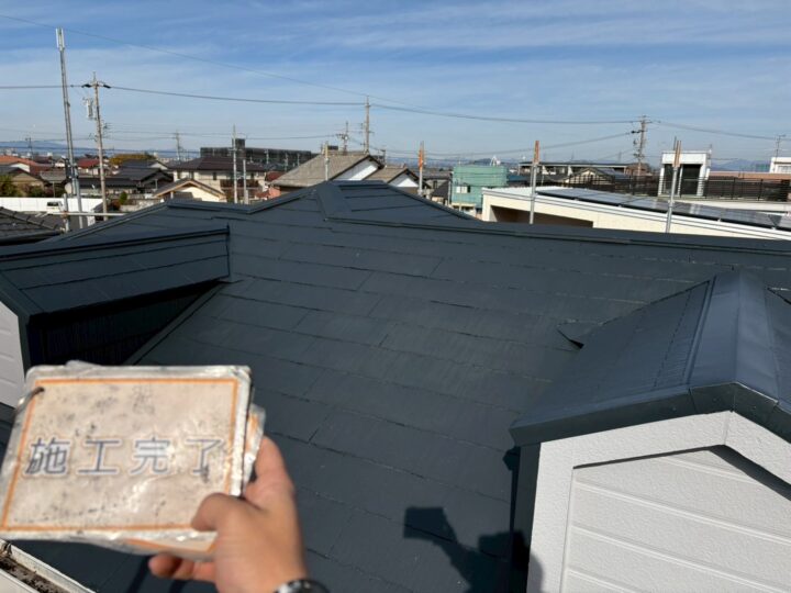 一宮市　Ｏ様　屋根塗装