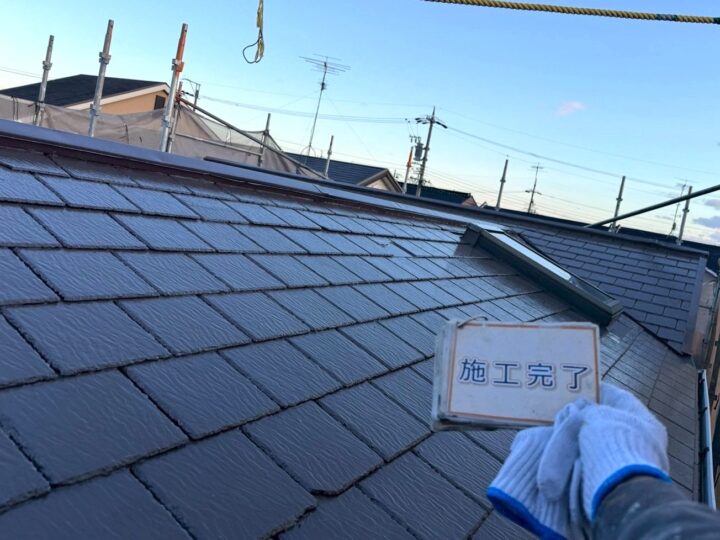 一宮市　Ｉ様　屋根塗装