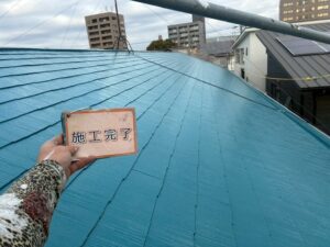 一宮市　Ｐアパート様　屋根塗装