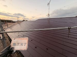 一宮市　Ｈ様　屋根塗装