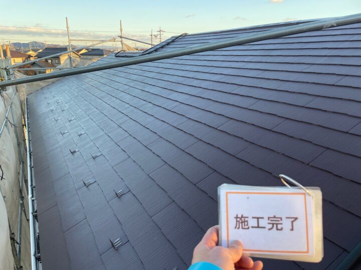 江南市　Ｍ様　屋根塗装