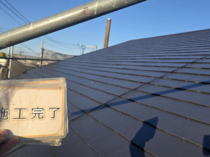 一宮市　Ｉ様　屋根塗装