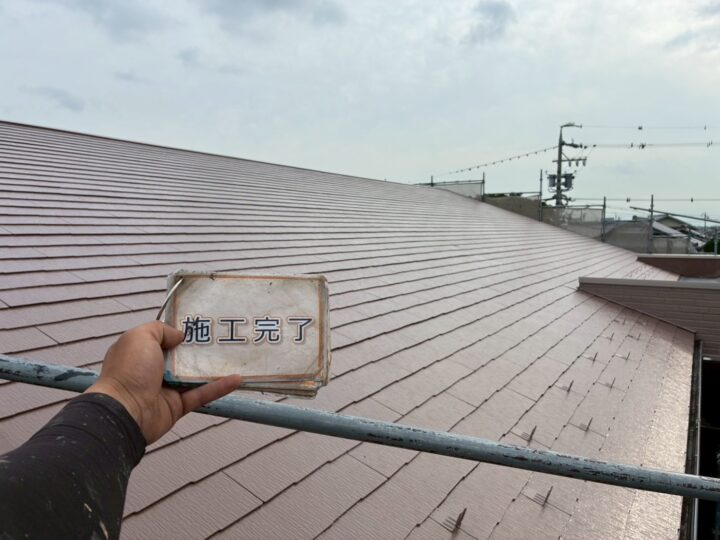 一宮市 Tマンション様 屋根塗装
